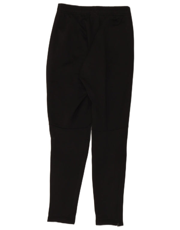 Adidas Mens Graphic Tracksuit Trousers XS Black Polyester