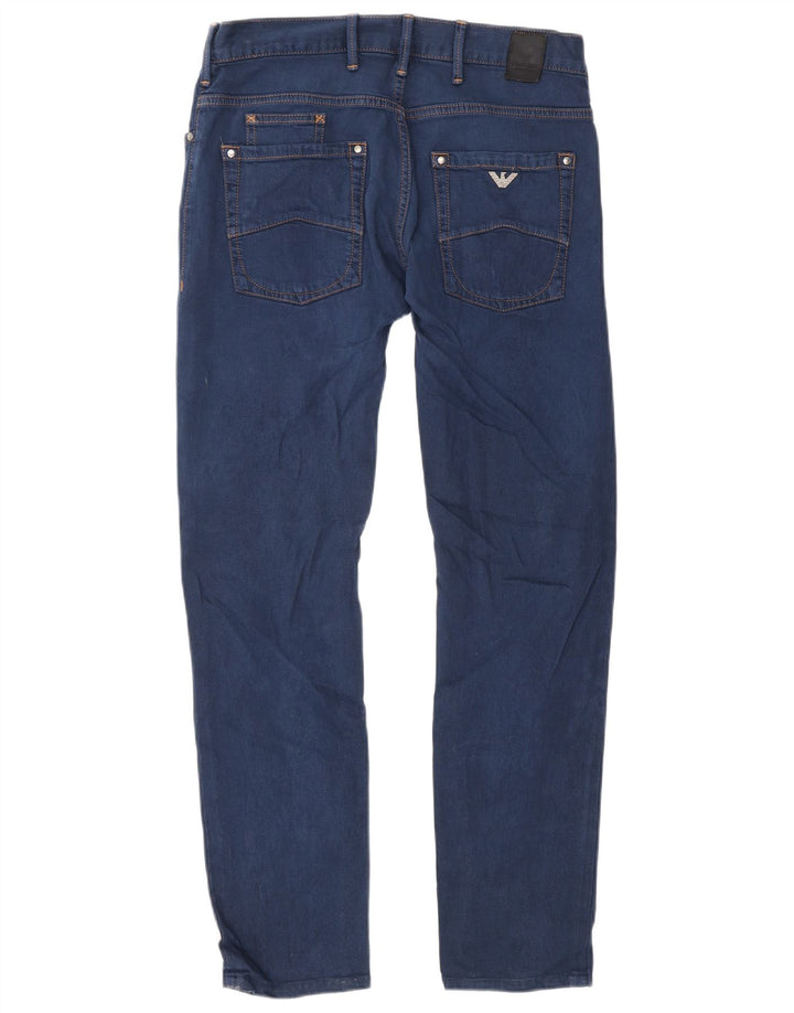 Armani Jeans Slim Hombre W31 L30 Algodón Azul