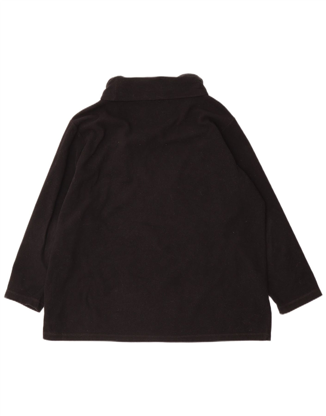 Marks & Spencer Jersey de Forro Extragrande para Mujer UK 40 XL Poliéster Negro