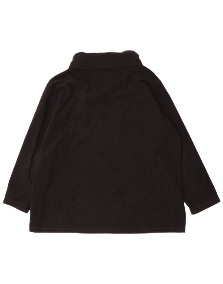 Marks & Spencer Jersey de Forro Extragrande para Mujer UK 40 XL Poliéster Negro