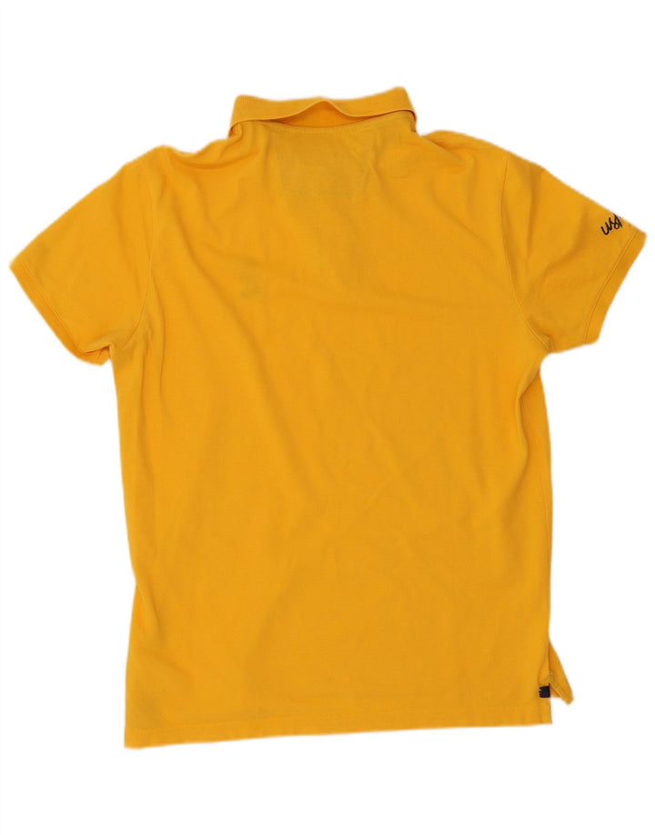 Asociación de Polo de EE. UU. Camisa Hombre Algodon Amarillo Medio