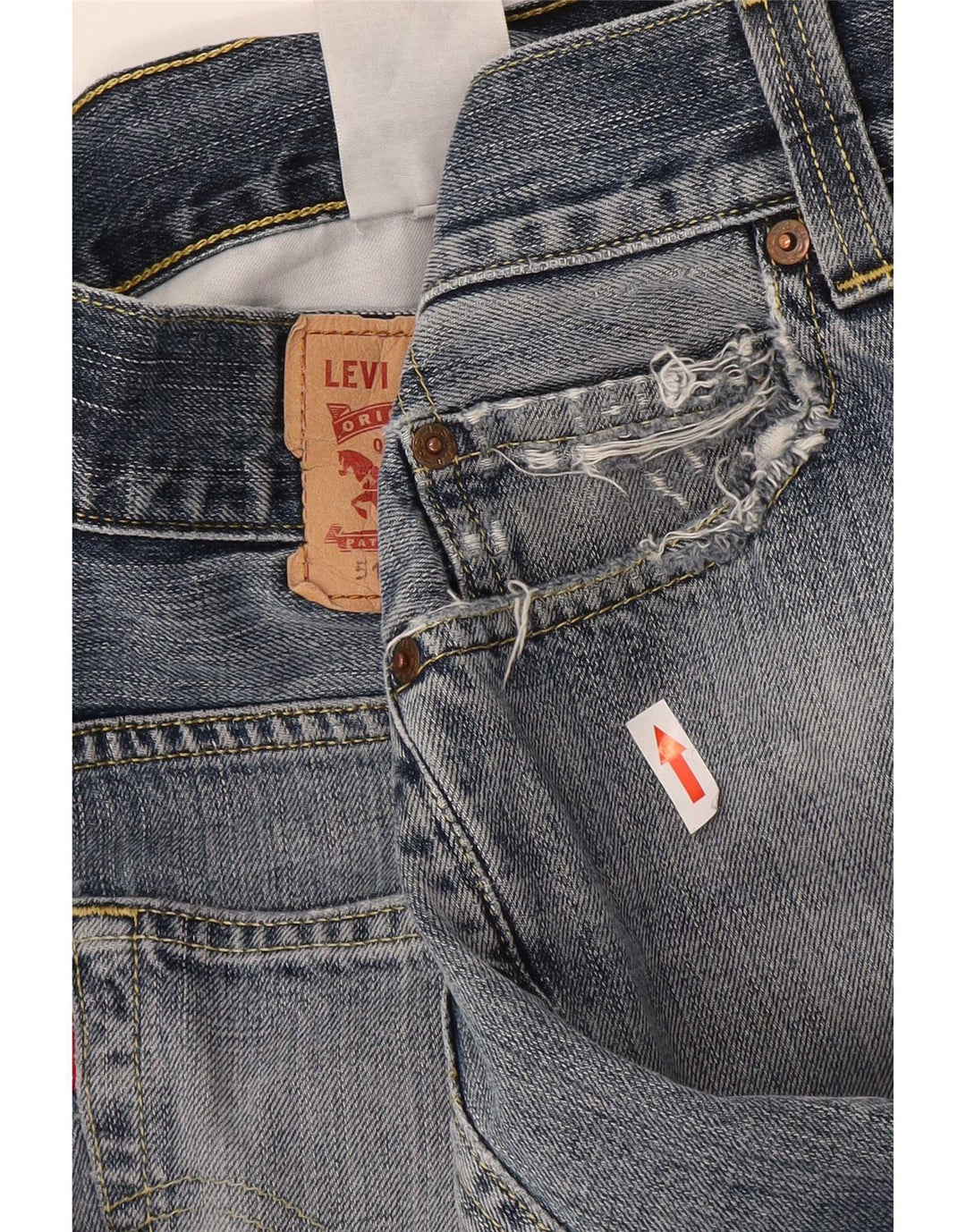 Levi's Hombre 511 Slim Jeans W32 L32 Algodón Azul