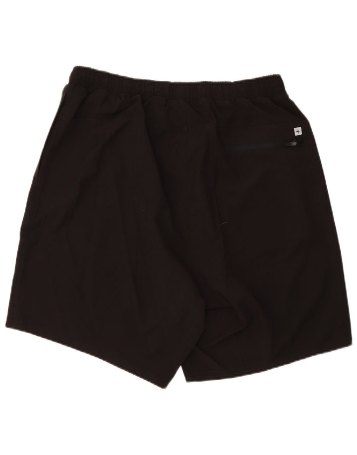 Pantalones cortos deportivos para hombre Mountain Warehouse Poliéster negro grande