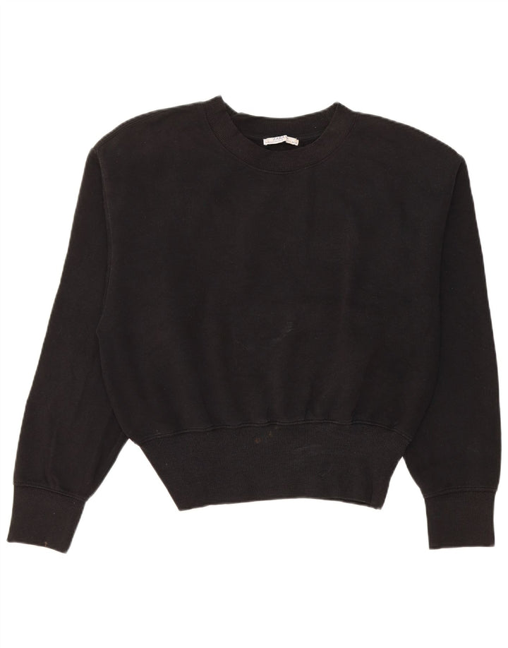 Zara Mujer Sudadera Jumper UK 46 Large Negro