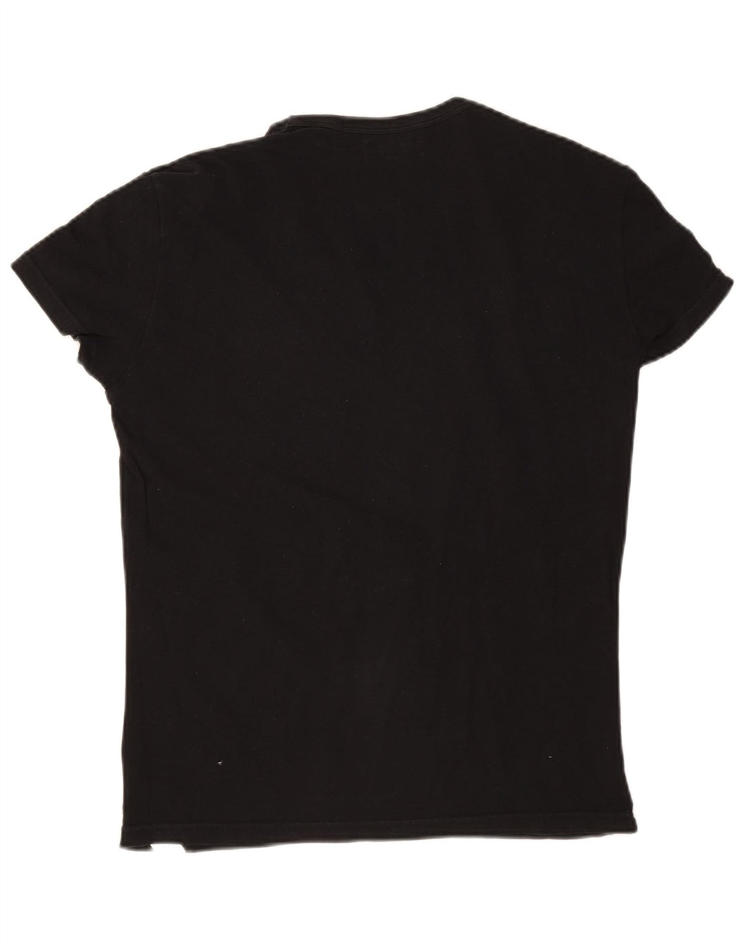 Emporio Armani Hombre Camiseta Top Medium Negro Algodón