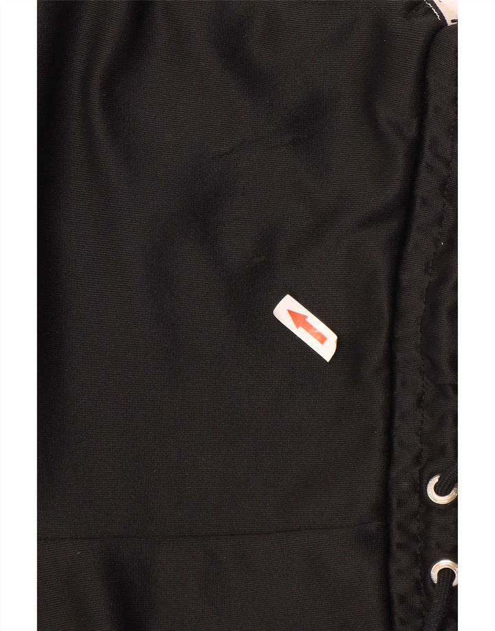 Nike Pantalones cortos deportivos gráficos para mujer UK 44 Mediano Negro Colorblock Poliéster