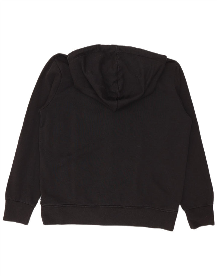 Converse Hombre Graphic Zip Sudadera con capucha Suéter Mediano Negro Algodón