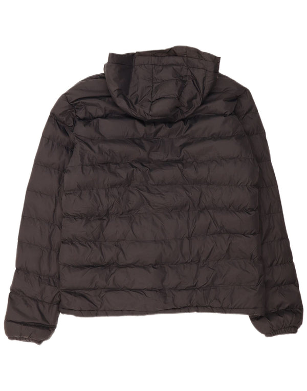 Chaqueta acolchada con capucha para hombre Mountain Warehouse UK 42 XL Nylon negro