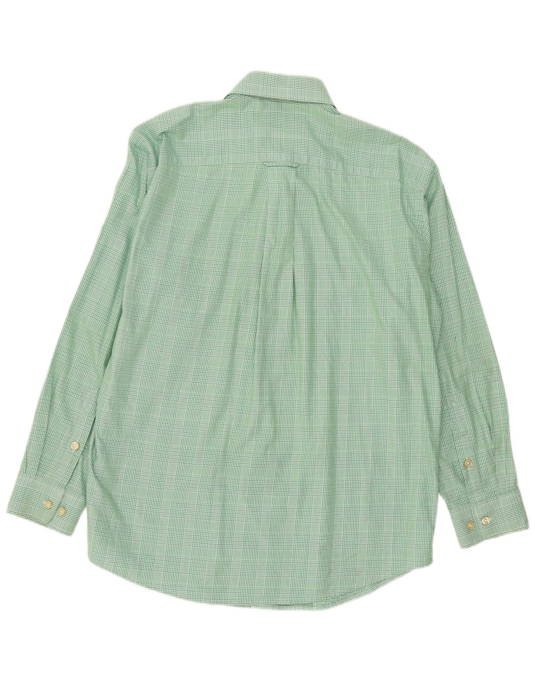 Orvis Camisa De Franela De Algodón A Cuadros Verdes Grandes Hombre