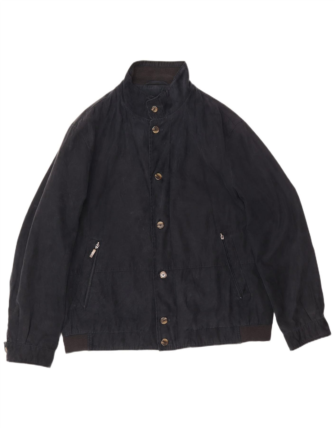 Bugatti Chaqueta Bomber para Hombre UK 42 XL Azul Marino