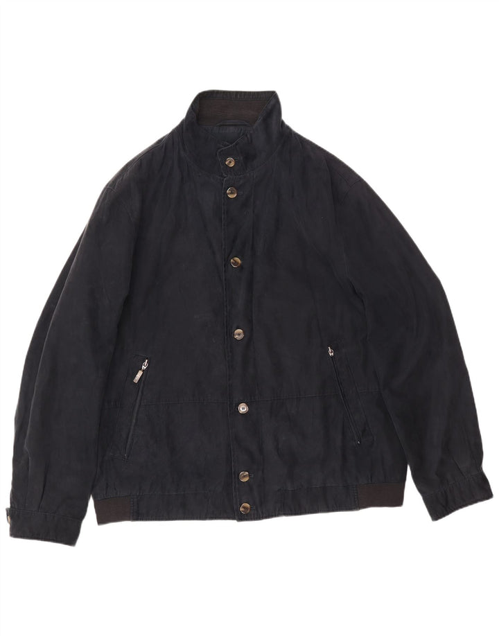 Bugatti Chaqueta Bomber para Hombre UK 42 XL Azul Marino