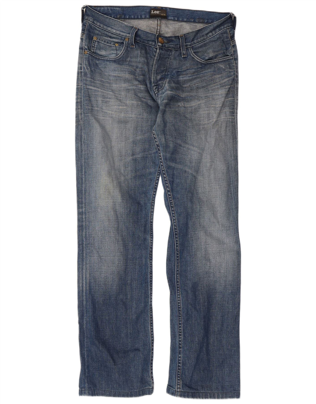 Lee Jeans Rectos Para Hombre W32 L31 Azul
