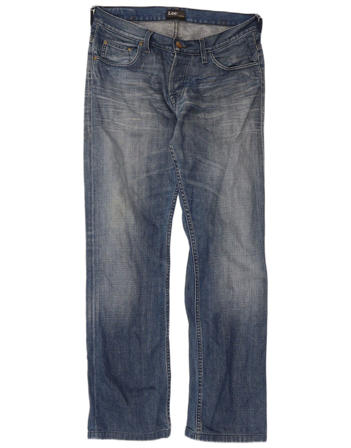 Lee Jeans Rectos Para Hombre W32 L31 Azul