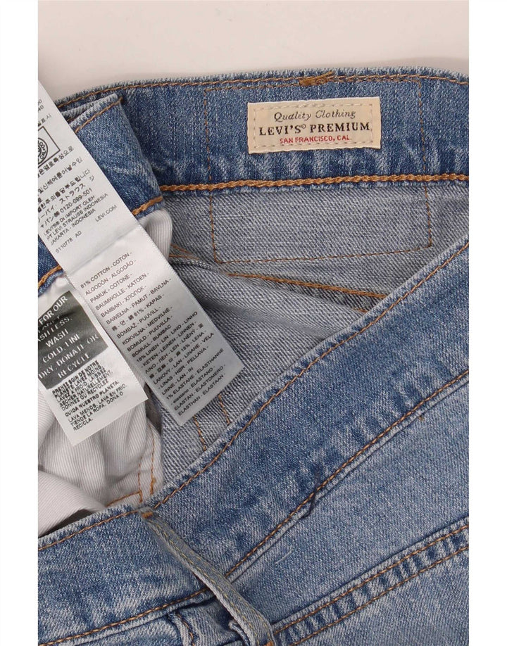 Levi's Hombre 511 Slim Jeans W32 L30 Algodón Azul