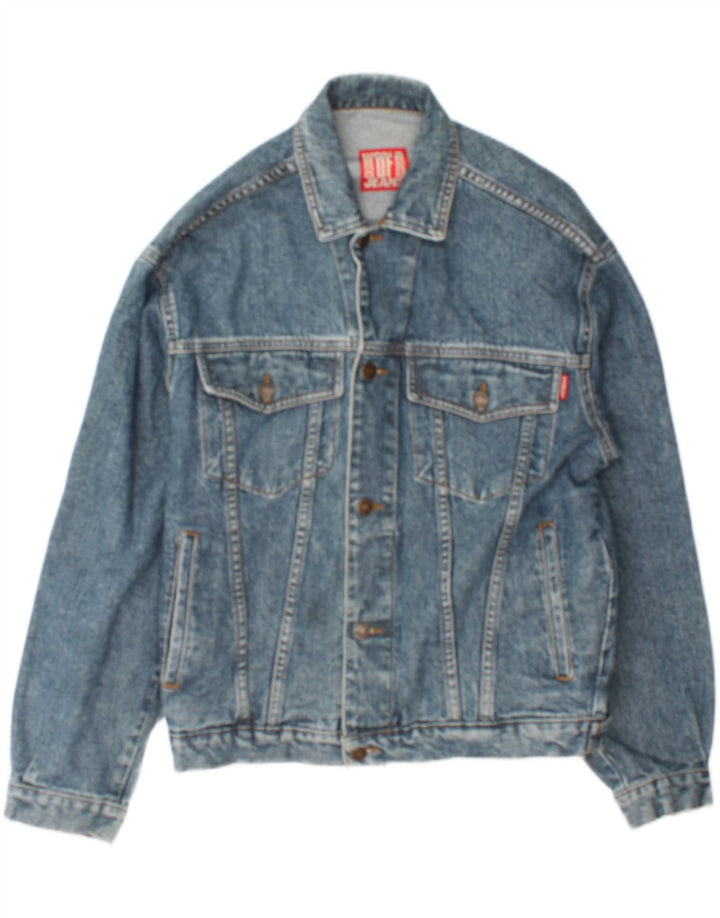 Casucci Chaqueta vaquera para hombre UK 38 Algodón azul medio
