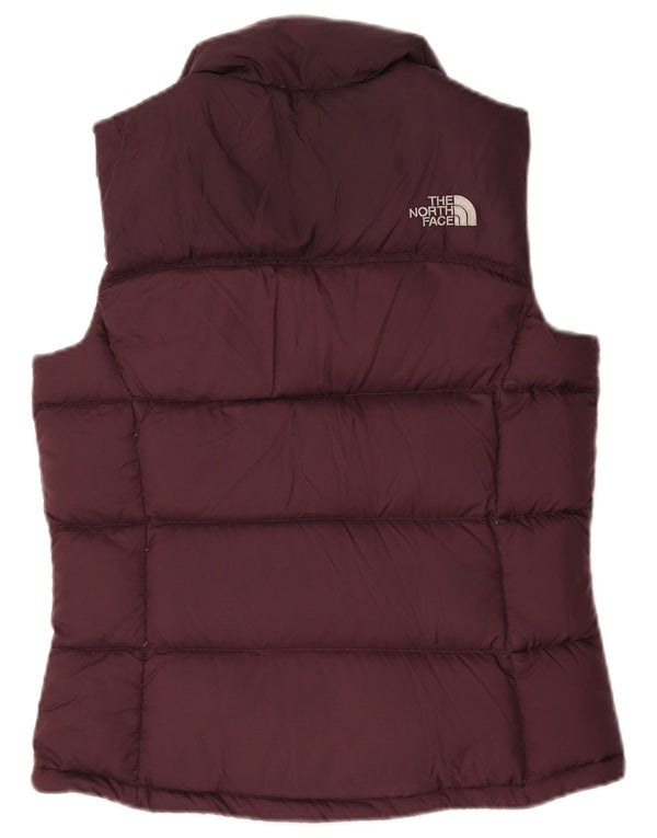 The North Face Chaleco acolchado extragrande para mujer UK 10 Small Poliéster burdeos