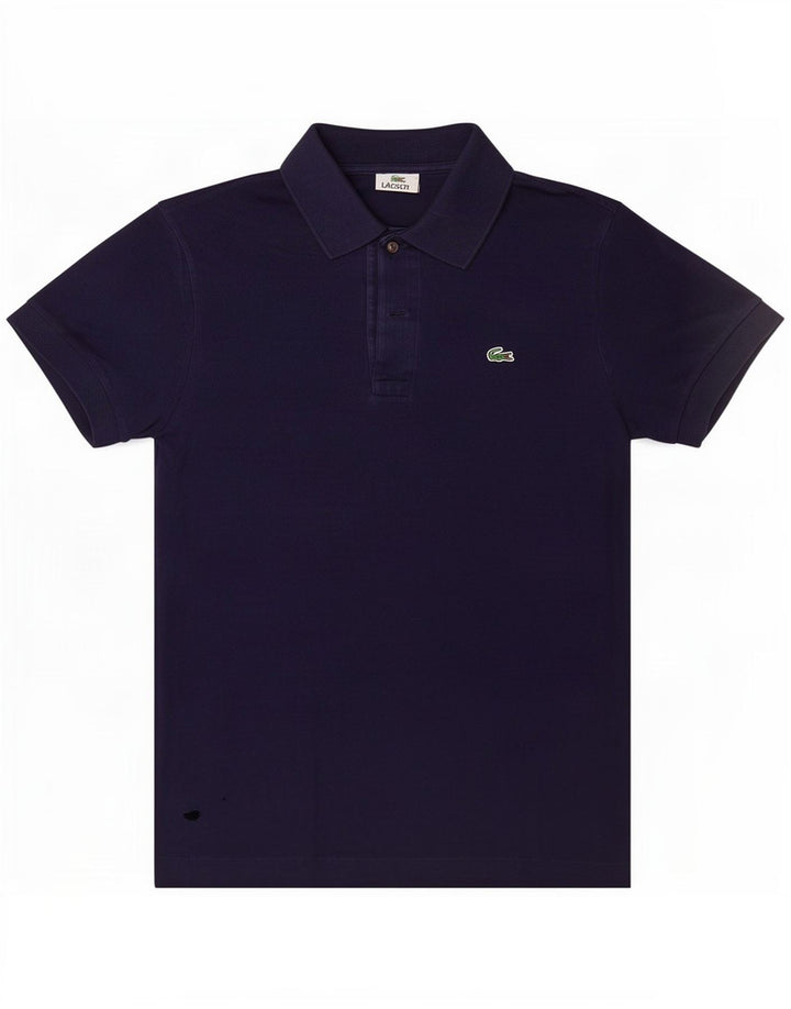 Polo Lacoste para hombre talla 4 Algodón azul marino mediano