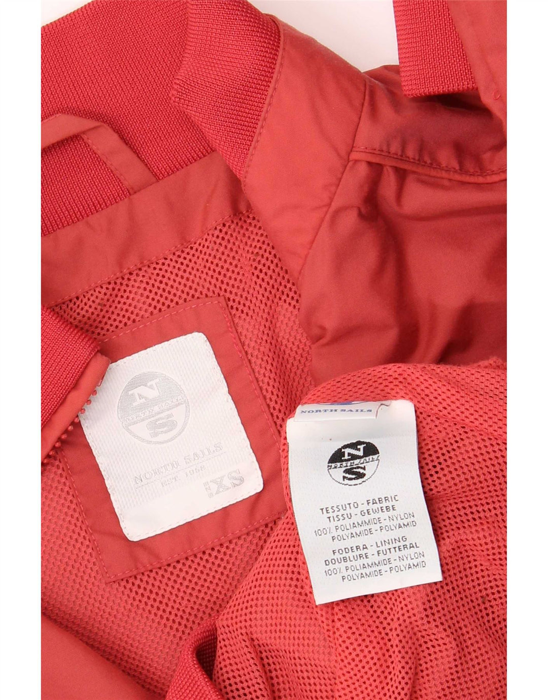North Sails Chaqueta Bomber para Hombre UK 34 XS Poliamida Roja