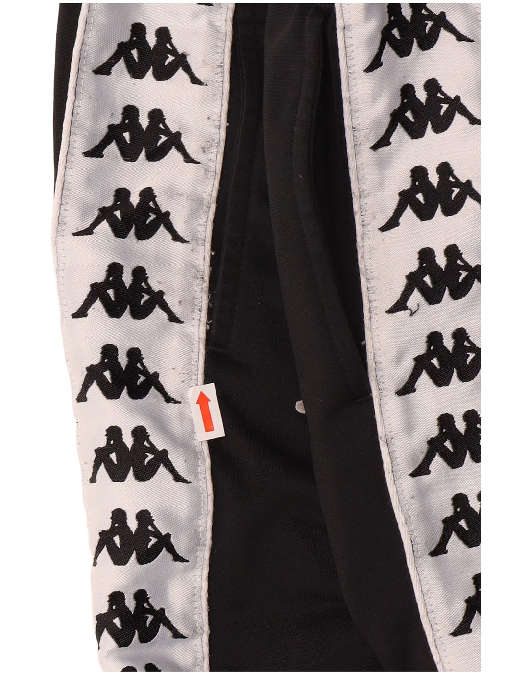 KAPPA Mens Tracksuit Trousers Joggers Medium  Black Polyester