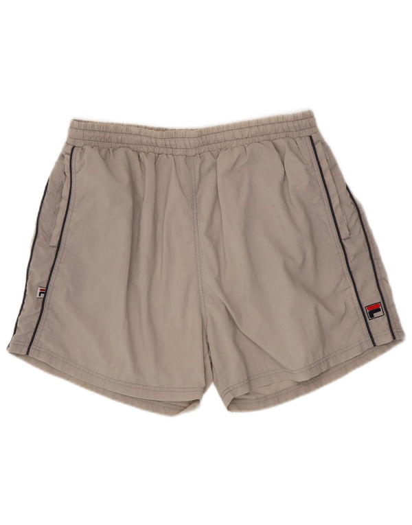 Fila Mens Sport Shorts Pequeño Gris