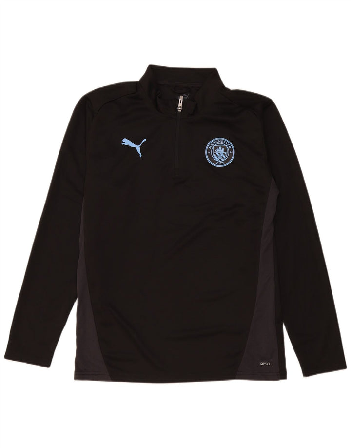 Puma Manchester City Jersey Chándal Top Medium Negro Colorblock