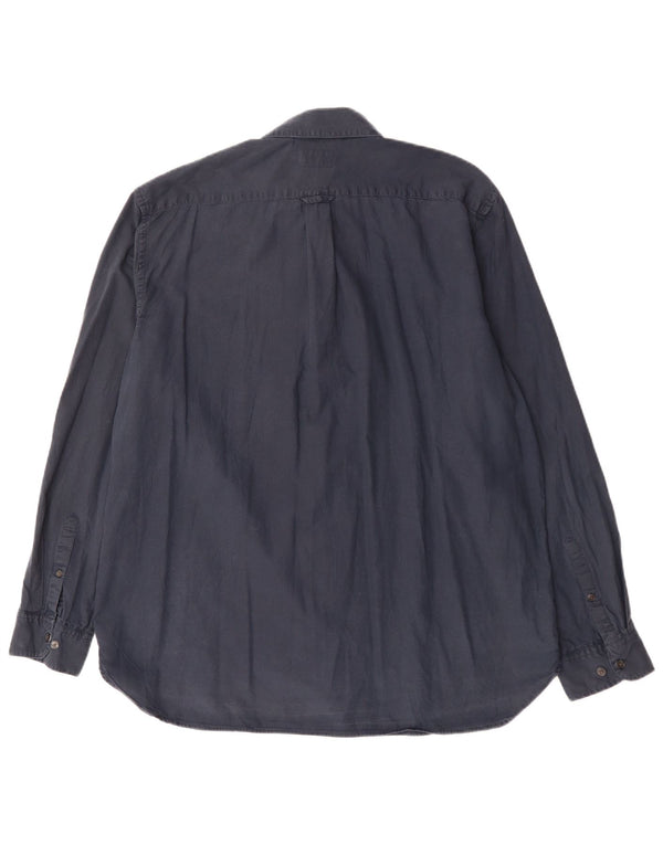 TIMBERLAND Camisa de corte regular para hombre 2XL Algodón azul marino