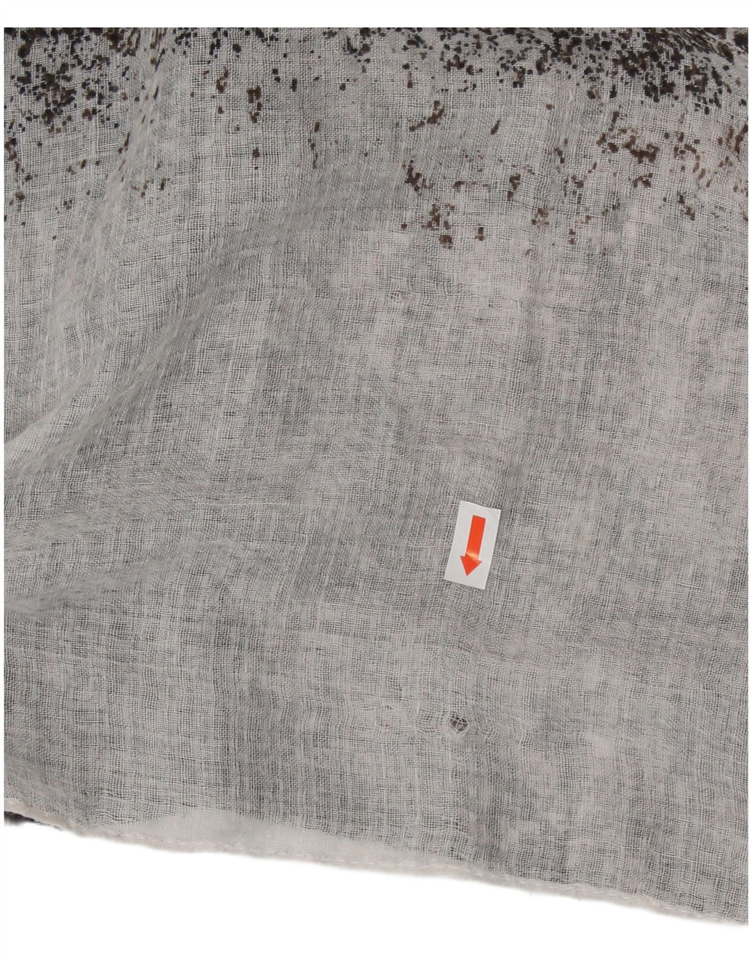 ROCCOBAROCCO Womens Pashmina Shawl One Size Grey Colourblock