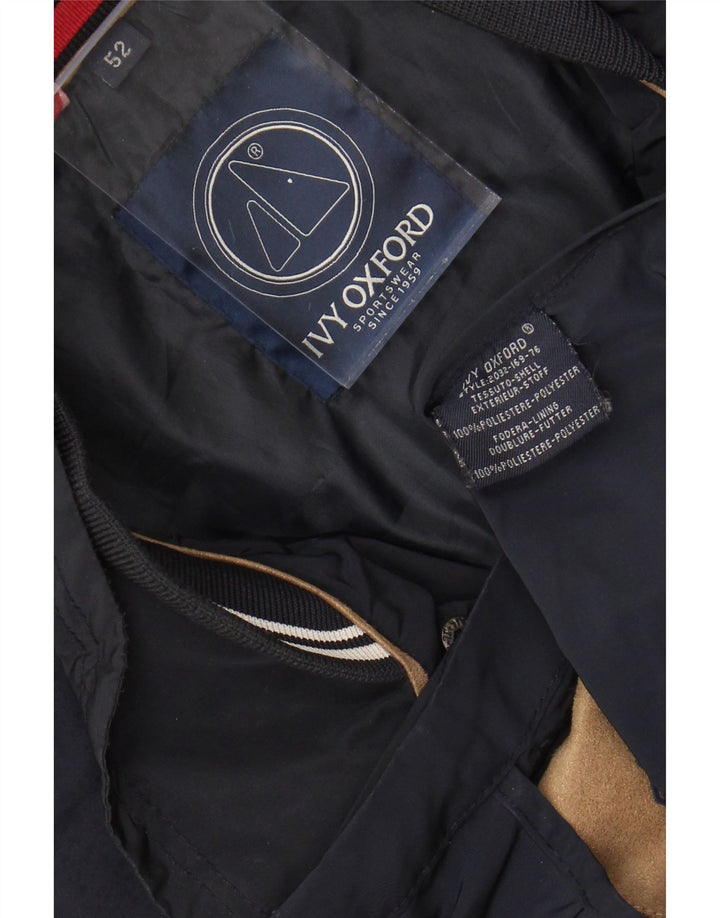 IVY OXFORD Chaqueta militar para hombre IT 52 XL Azul marino Poliéster