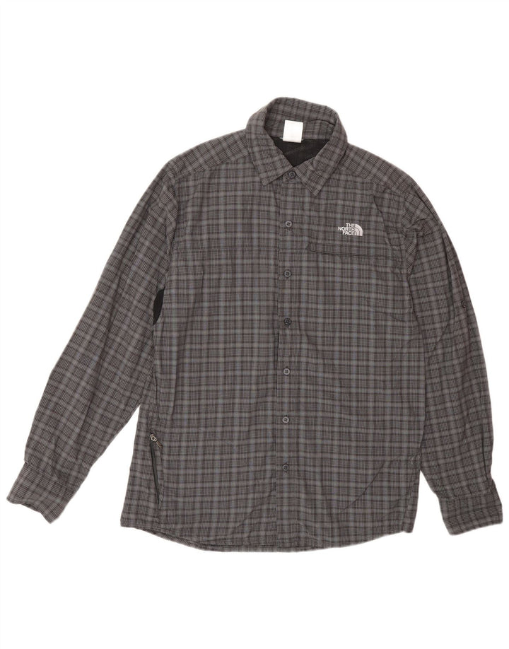 Camisa THE NORTH FACE Hombre Small Grey Check Nylon