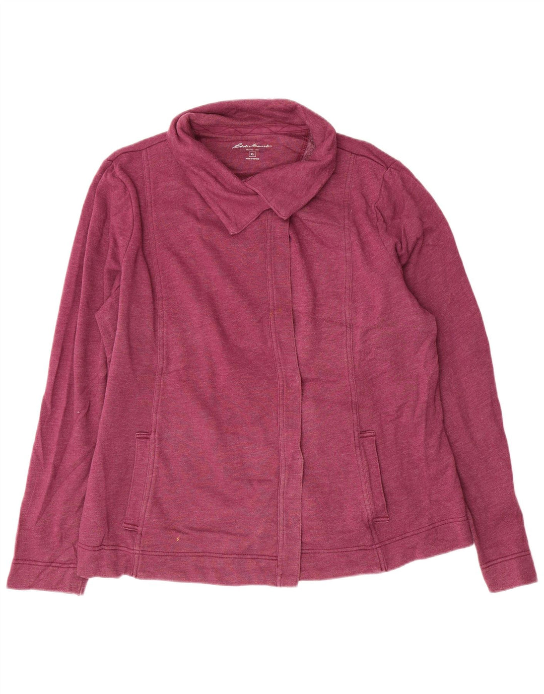EDDIE BAUER Chaqueta de chándal extragrande para mujer UK 18 XL Algodón rosa