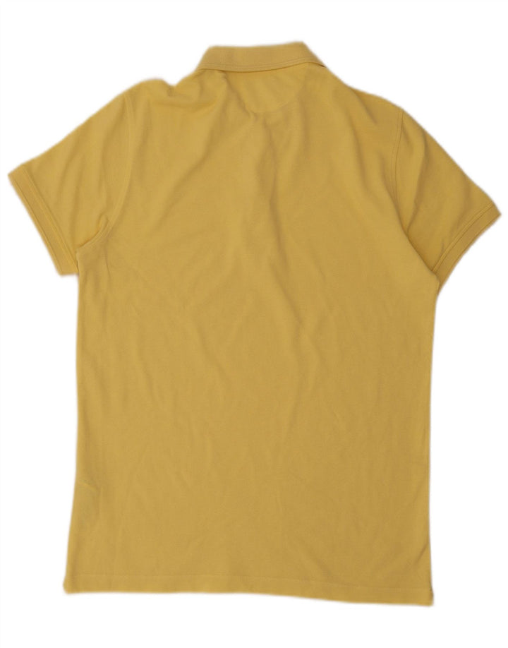 Polo Massimo Dutti Hombre Algodón Amarillo Medio