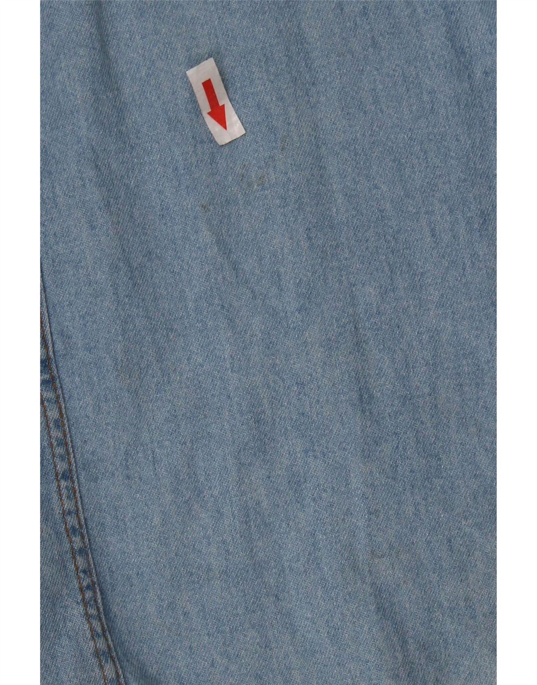 HOLIDAY Camisa vaquera para hombre de algodón azul medio