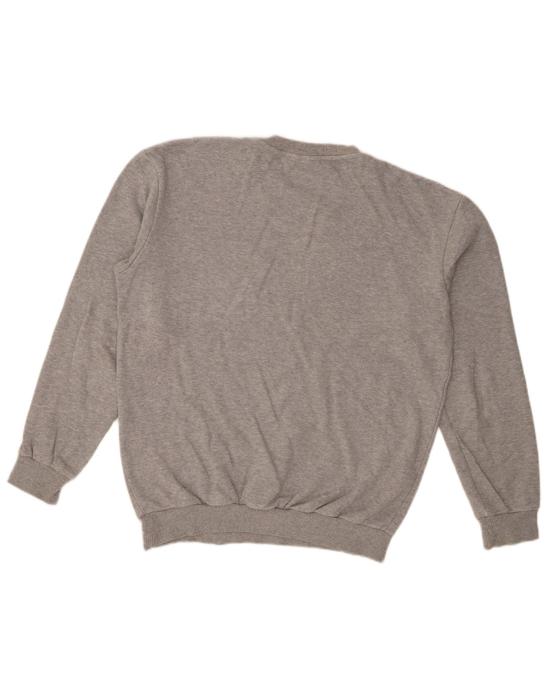 Zara Hombre Jersey Cuello Redondo Jersey Algodón Gris Medio