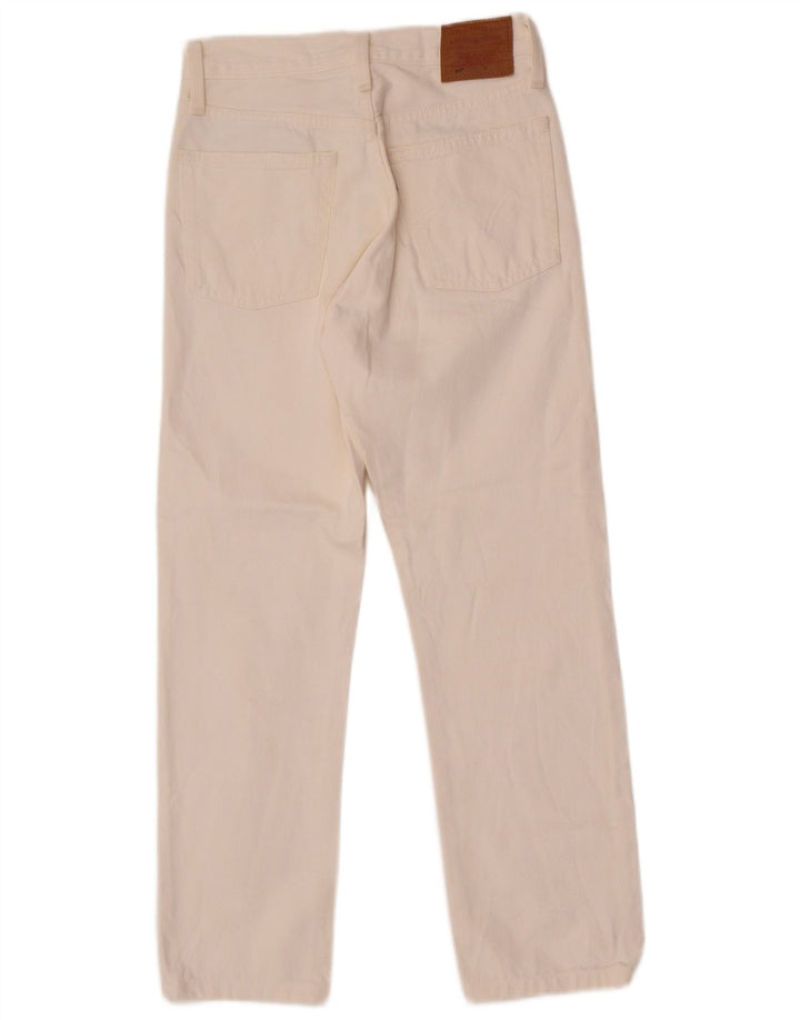Vaqueros Levi's Mujer 501 Rectos W26 L26 Blanco