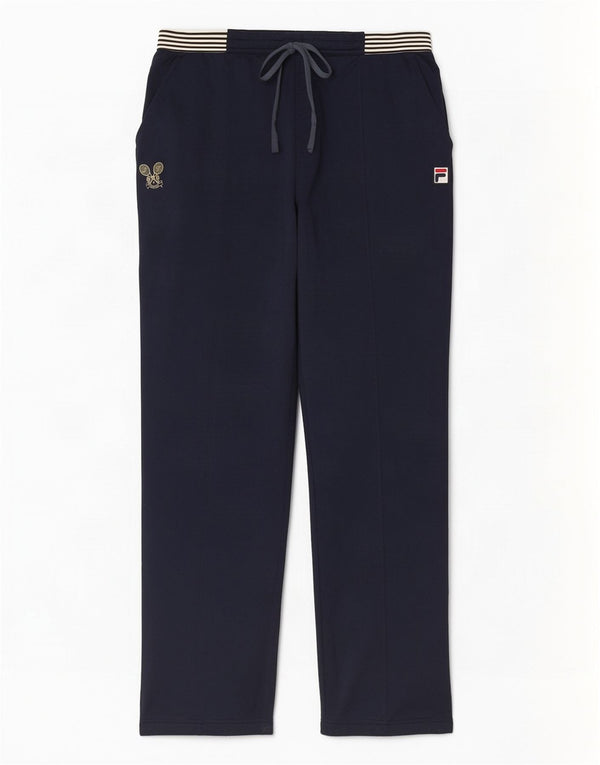 Fila Pantalones de chándal para mujer ES 40 XL Poliéster azul marino