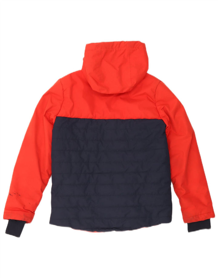 Ellesse Chaqueta acolchada con capucha para niño 10-11 años Poliéster color block rojo