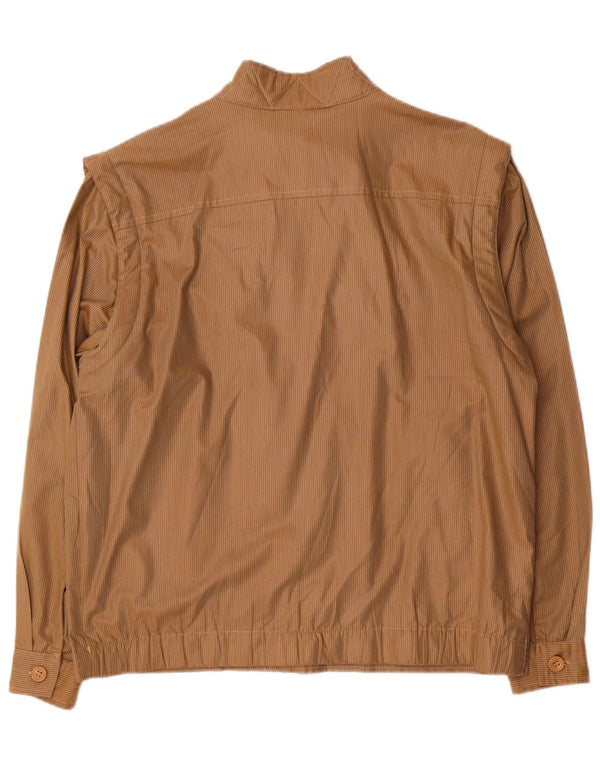 Chaqueta utilitaria Southern para hombre IT 48 Poliéster a rayas beige medio