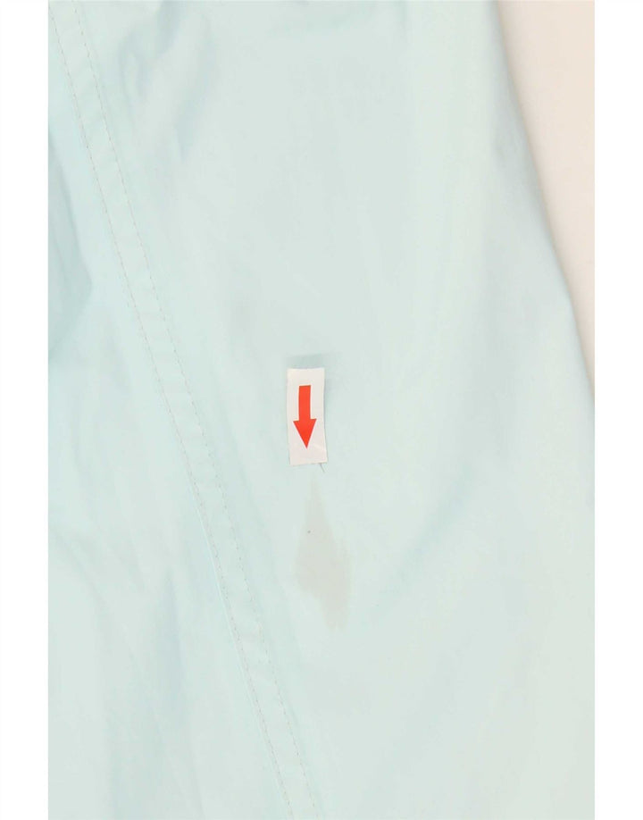 Joules Chaqueta impermeable con capucha para mujer UK 8 Small Turquesa Poliéster