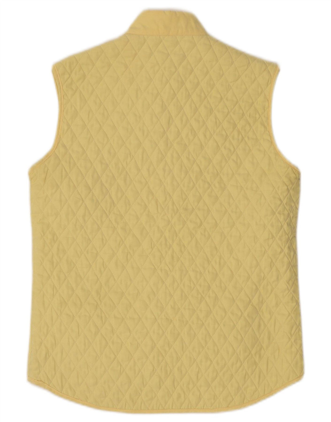 Conte of Florence Chaleco acolchado para mujer IT 40 Pequeño poliéster amarillo