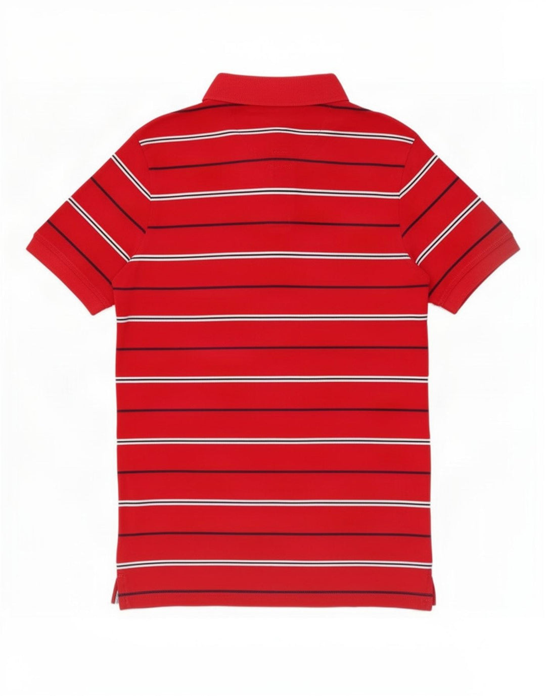 Polo Tommy Hilfiger Hombre Rayas Rojas Medianas