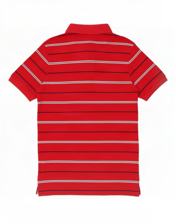 Polo Tommy Hilfiger Hombre Rayas Rojas Medianas