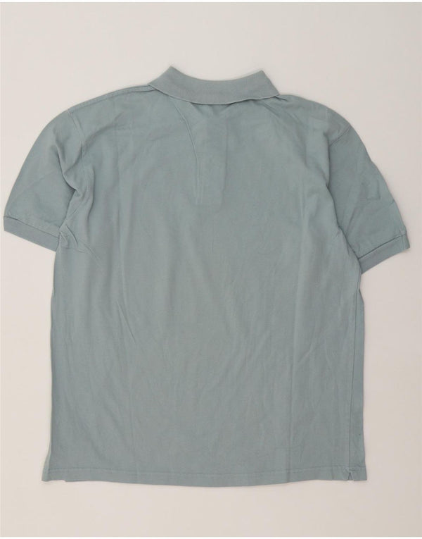 Diadora Polo Hombre Algodón Azul Grande