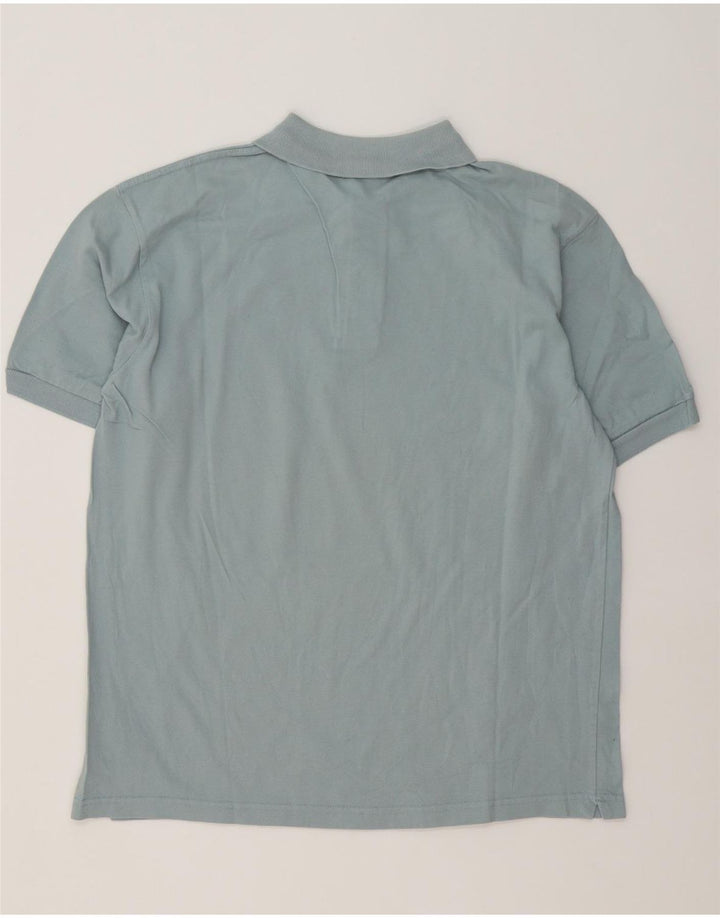 Diadora Polo Hombre Algodón Azul Grande