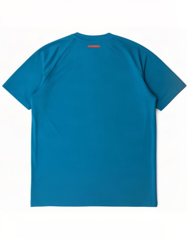 Adidas Camiseta gráfica para niño 15-16 años Azul Colorblock Poliéster