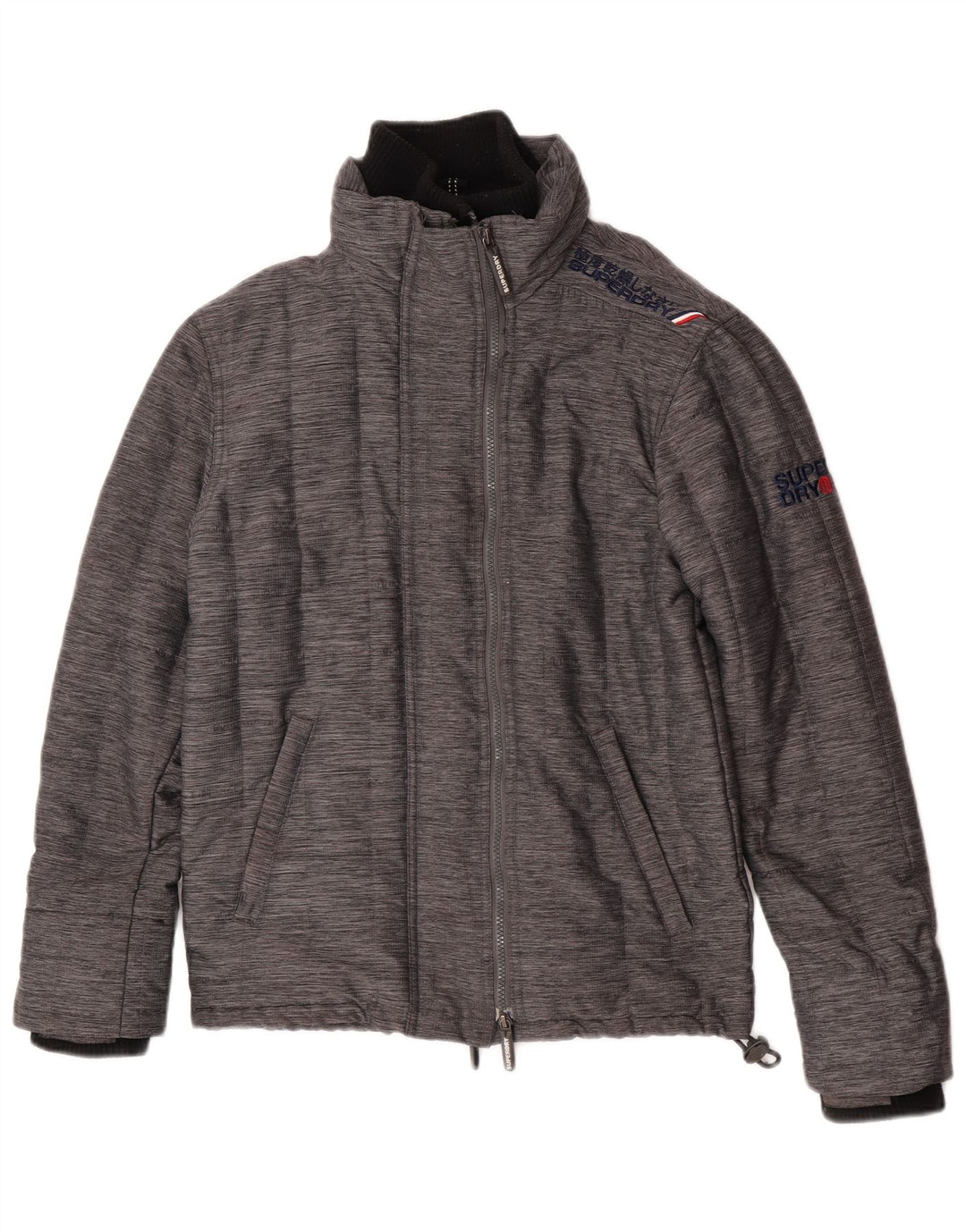 Superdry Chaqueta cortavientos para hombre ES 34 XS Gris Nylon