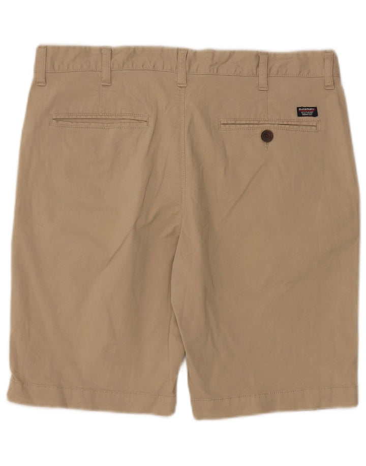 Superdry Pantalones cortos chinos para hombre W34 Algodón beige grande