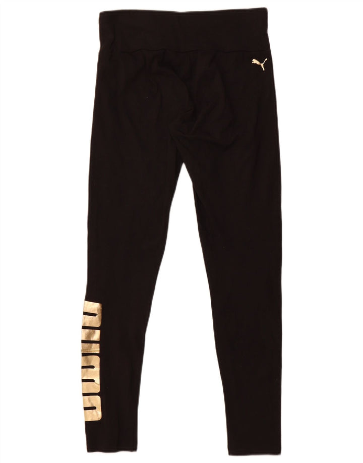 Puma - Leggings gráficos para mujer, talla 40, talla M, color negro