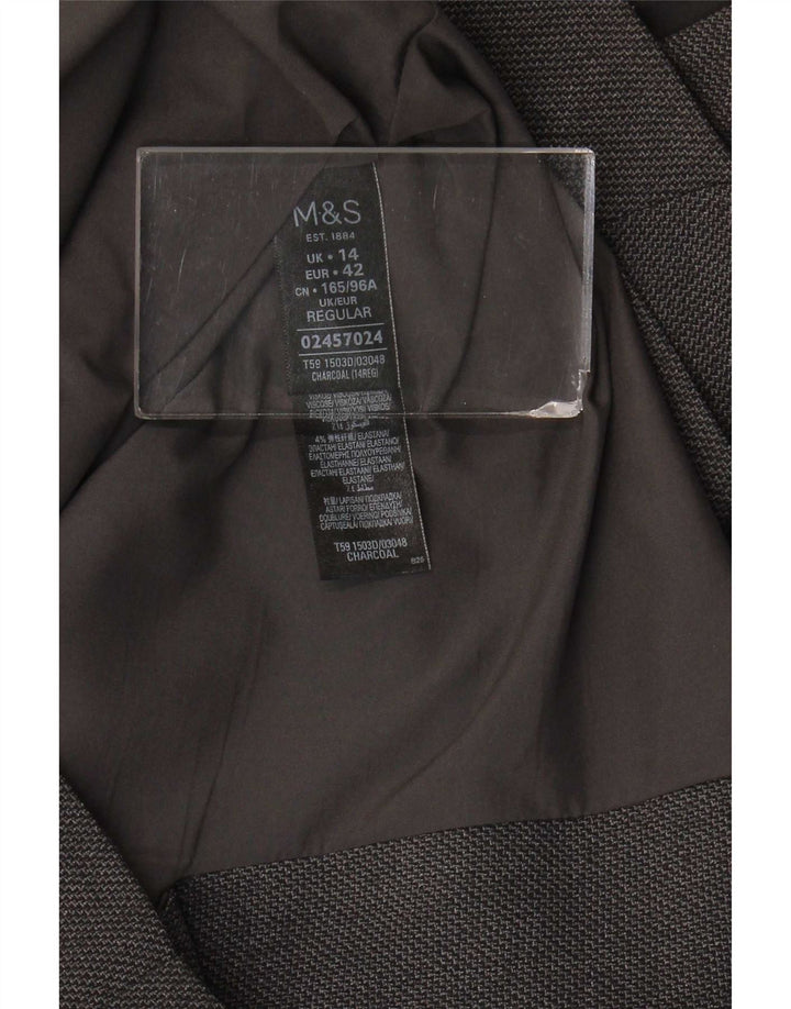 Marks & Spencer Vestido tubo para mujer UK 44 Poliéster gris grande