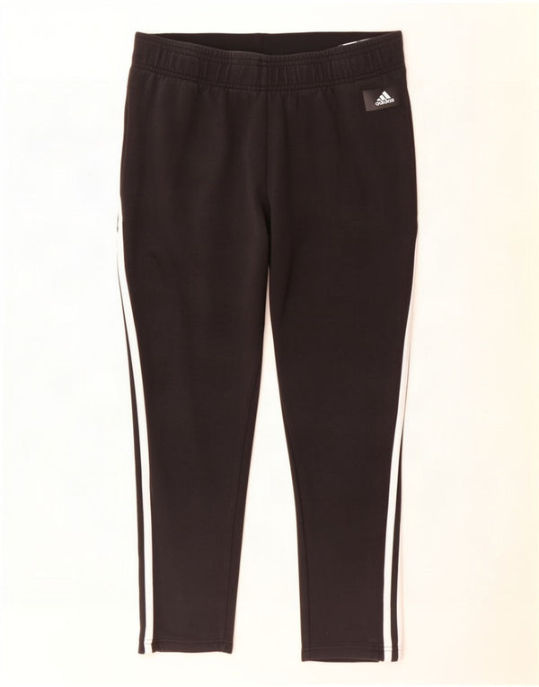 Adidas Pantalones de Chándal para Mujer UK 16/18 Large Negro Algodón