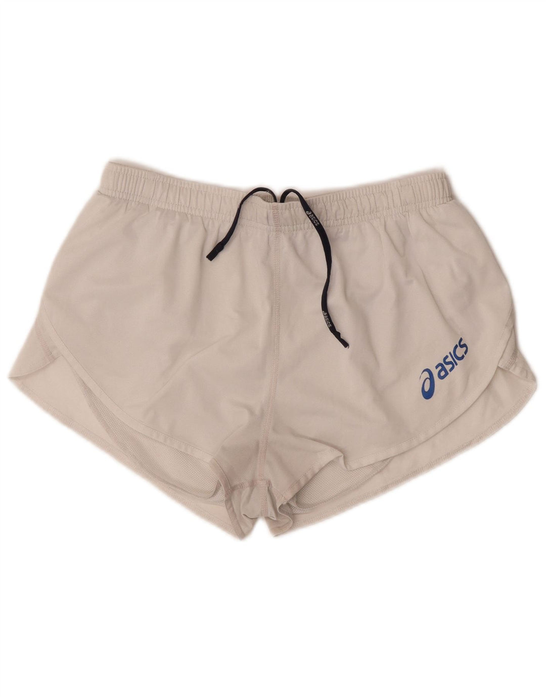 Pantalones cortos deportivos Asics para mujer UK 18 XL Poliéster blanco roto